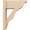 Ekena Millwork 8-in W x 18-in D x 22-in H Funston Trad Rough Cedar Woodgrain TimberThane Outlooker, Primed Tan OUTUR080X18X22FST04RCPR - alternate 6